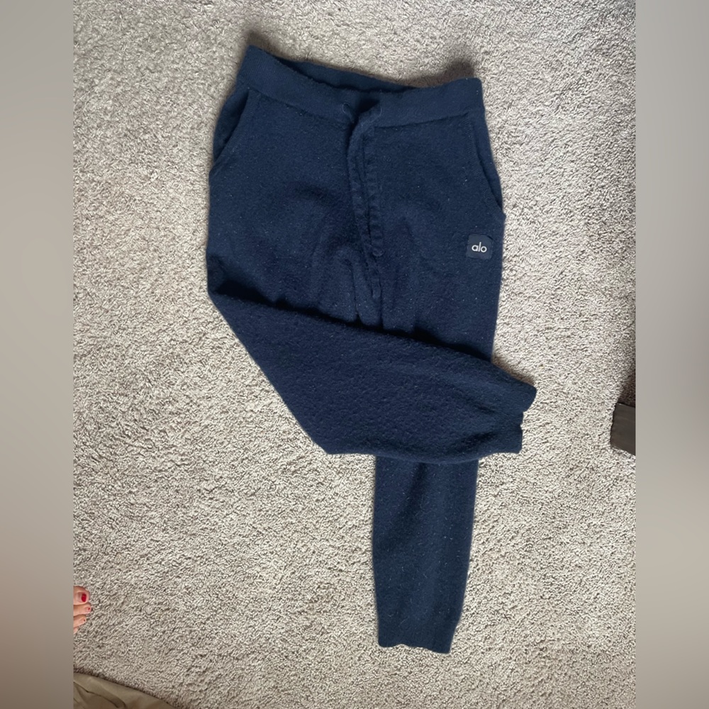 High-Waist Cashmere Jet Set Pant